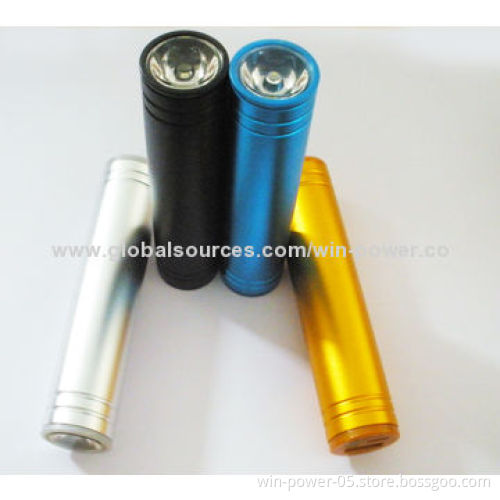 Pocket Power Banks with 2,800mAh Capacity, 5V/500mAh OutputNew
